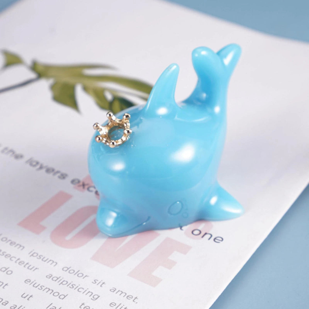 3D Dolphin Silicone Mold for Jewelry Making (DIY Tool)
