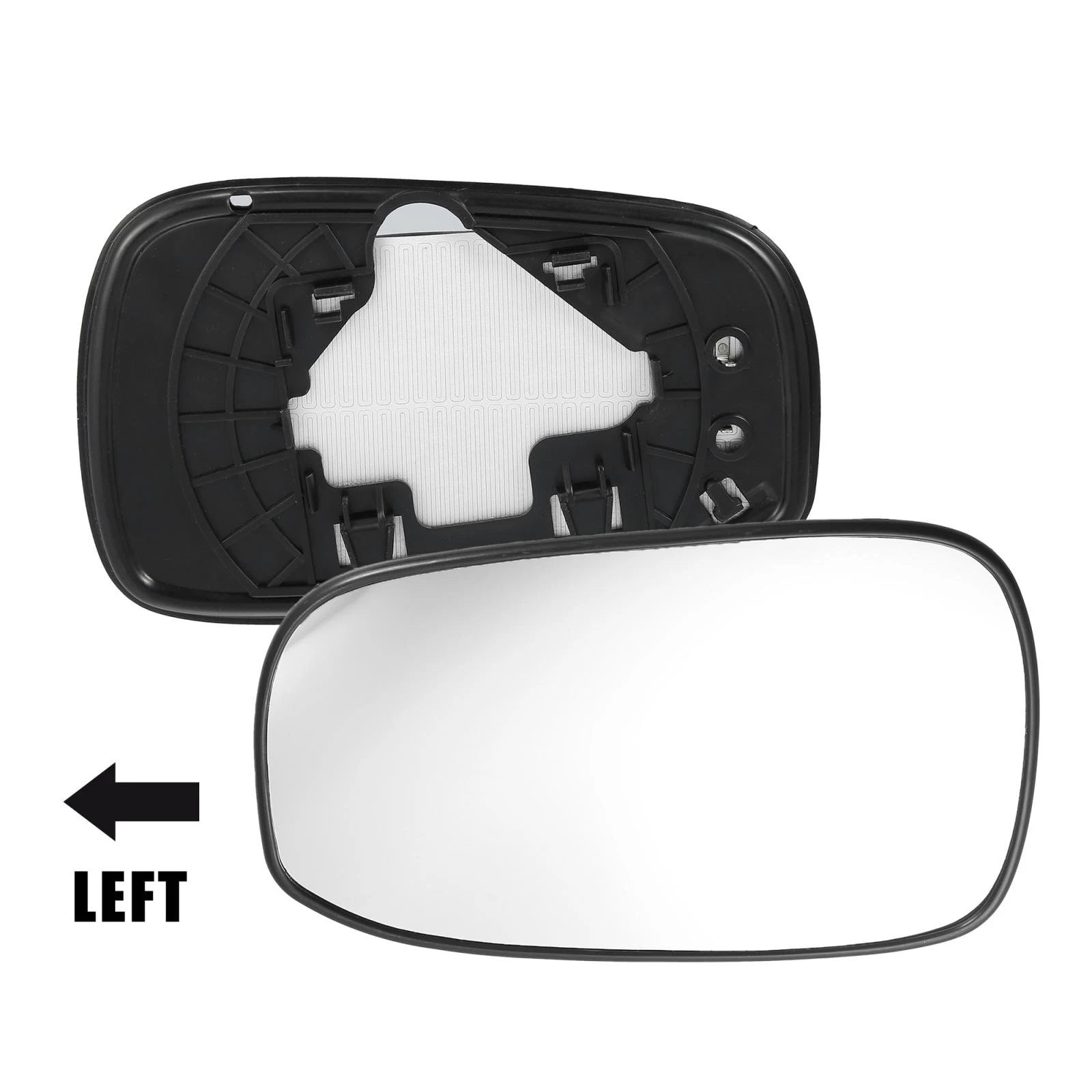Rearview Mirror Glass Right Side Heated for Honda Accord (2003–2007)