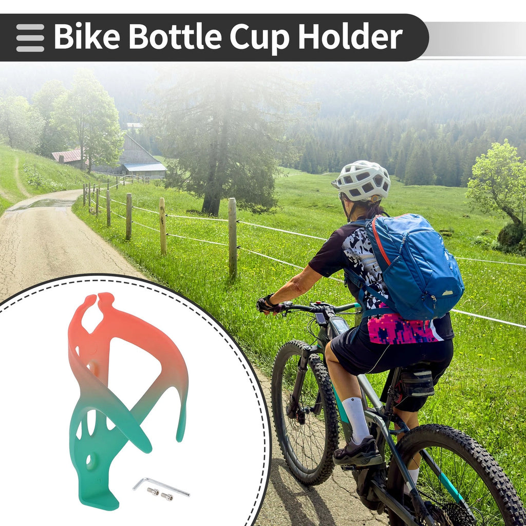 Bike Bottle Bicycle Cup Holder Lightweight for All Bicycle Frames (1 Set)