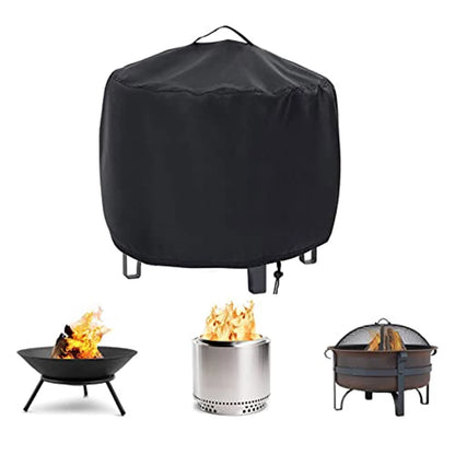 420D Heavy Duty Fire Stove Cover for Weather Protection