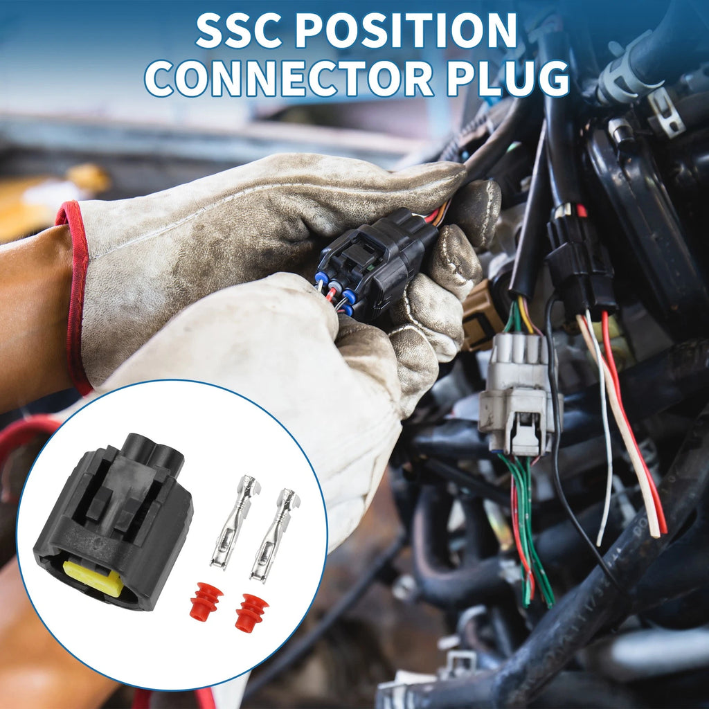 2 Pin SSC Connector Plug Female Wire Terminal for Toyota Lexus (2006–2012)