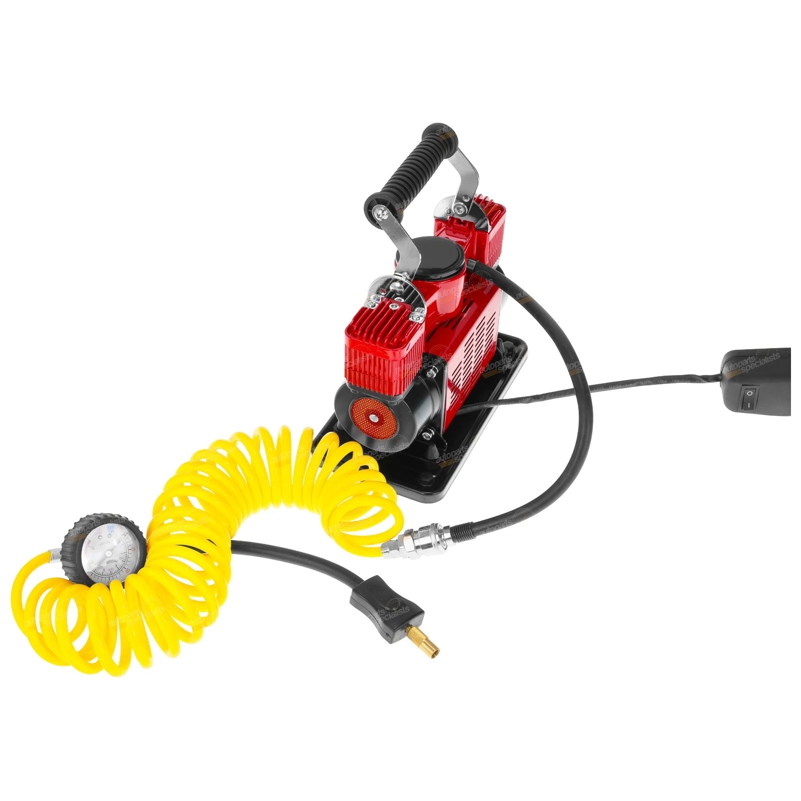 12V Air Compressor Pump 150 PSI 85 L/min Compact 2 Cylinder for 4x4
