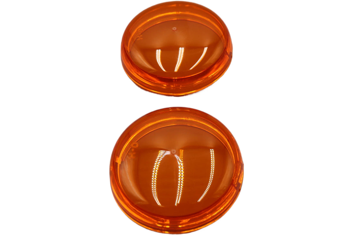 Turn Signal Lens Pair for Harley-Davidson Softail, Dyna, Touring, V-Rod (OEM)