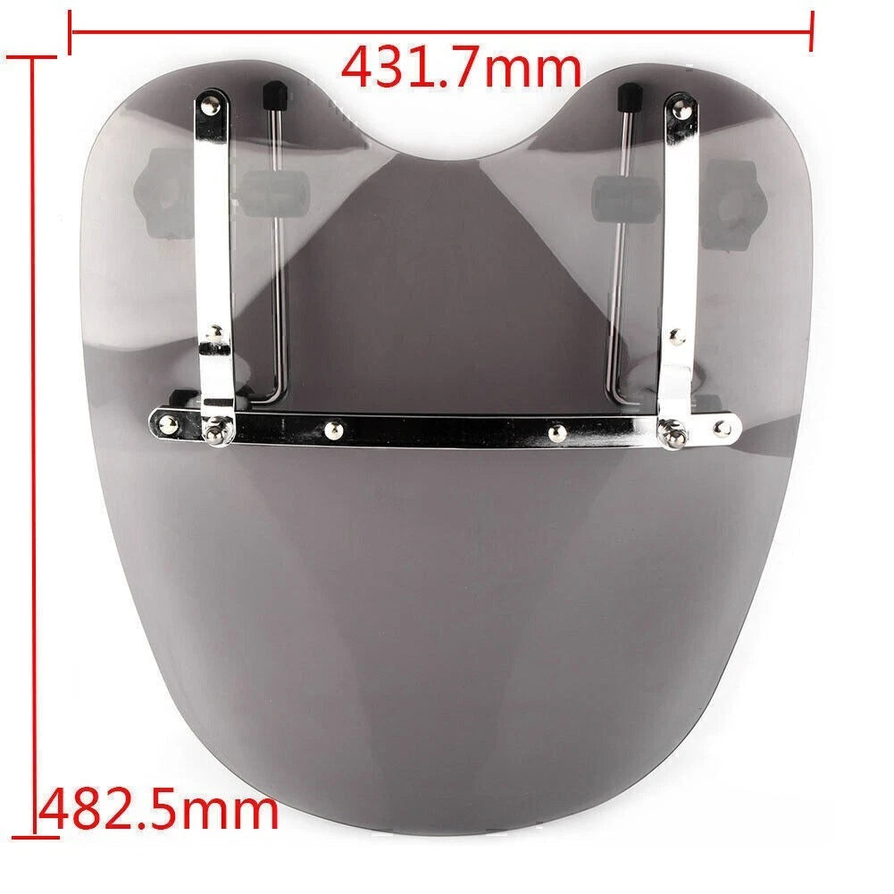 Windshield with Bracket for Harley Fatboy Softail Road King (2019)