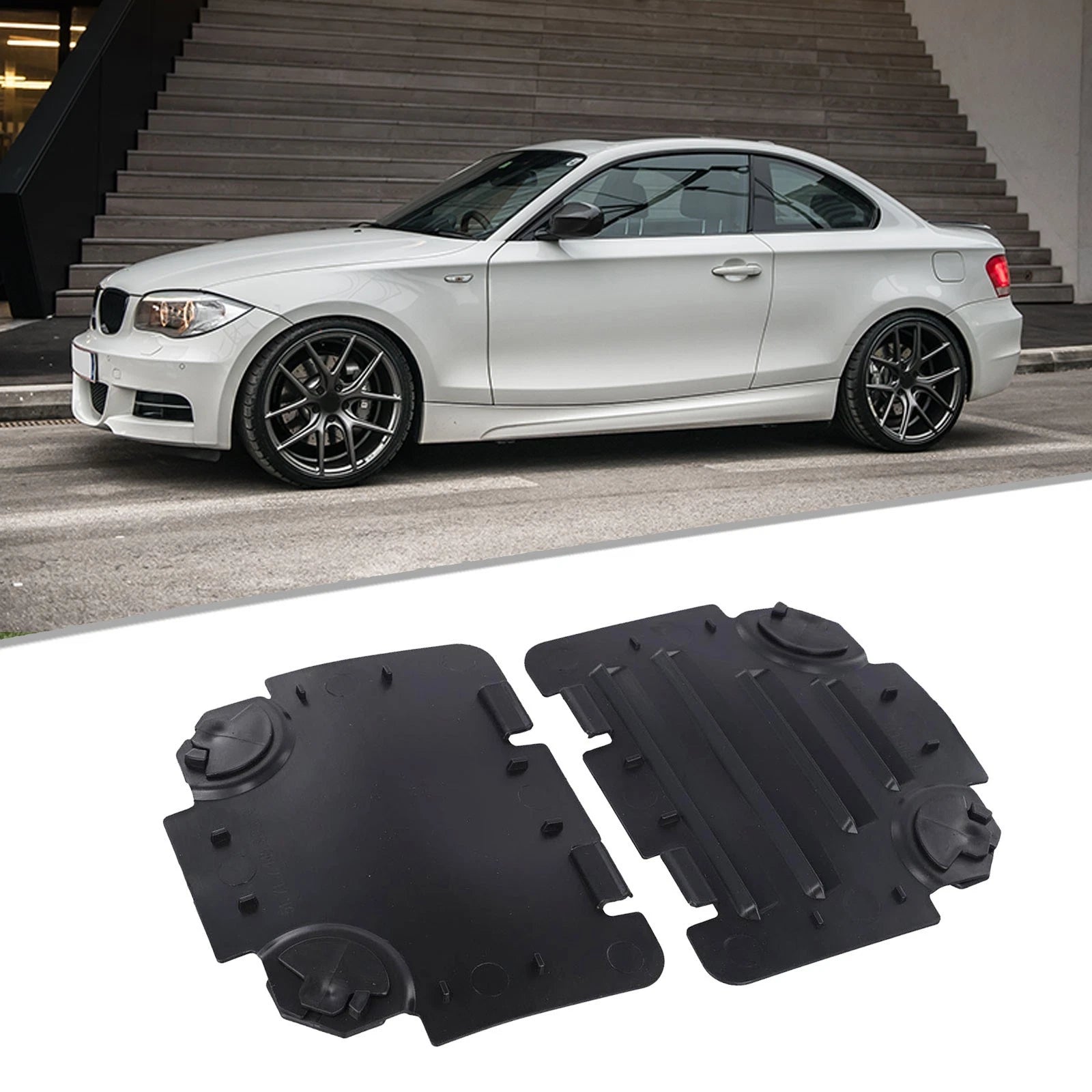 Fender Liner Access Cover Set for BMW E82 E88 E90 E91 (2007–2013)