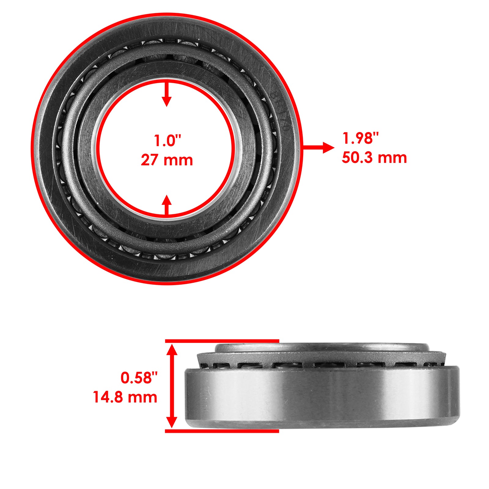 Tapered Roller Bearing OEM Replacement for Nissan Navara (2010–2021)