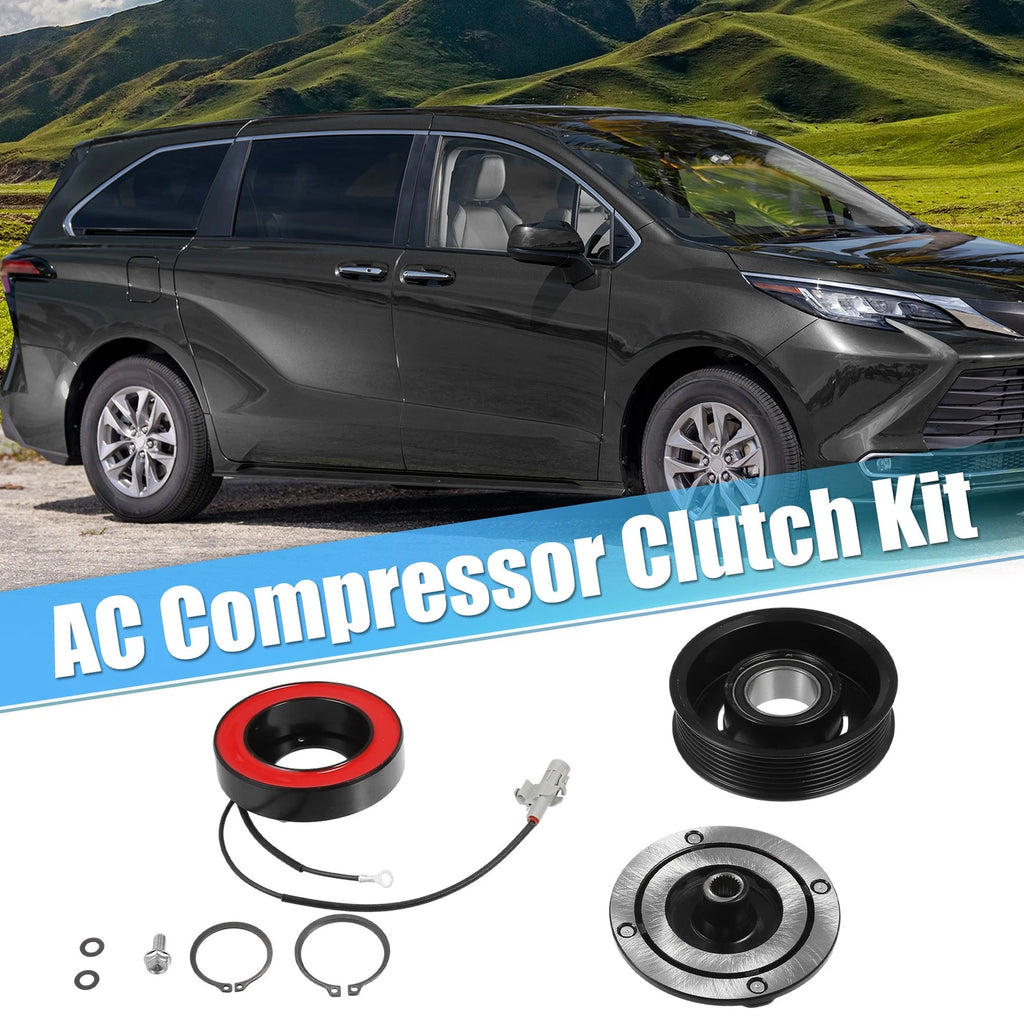 AC Compressor Clutch Replacement Set for Toyota Sienna (2011–2016)