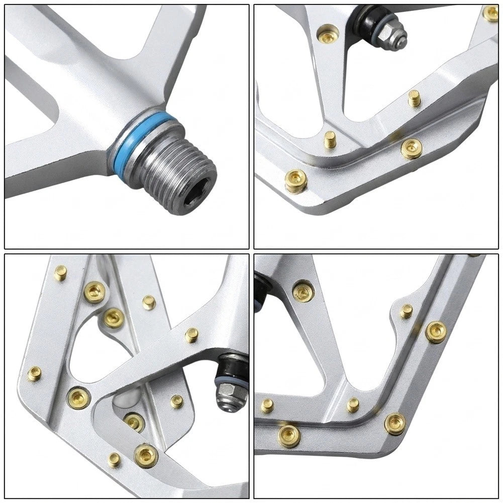 Aluminum Alloy Wide Foot Platform MTB Pedals with Sealed Bearing System