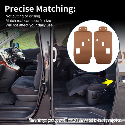 Car Door Anti Kick Pad Sticker Set for Toyota Vellfire Alphard 40 (2008–2021)