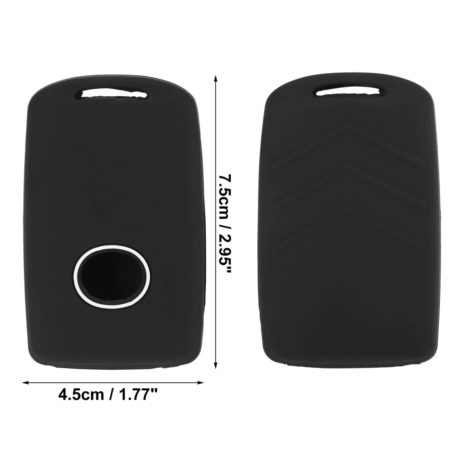 2pcs Silicone Key Cover Holder Replacement for Mazda 3 CX-30 CX-5 CX-9 (2013–2024)