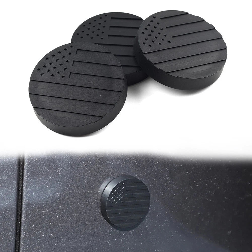 Lock Door Key Hole Socket Cover Trim for Jeep Wrangler TJ JK JL Gladiator JT