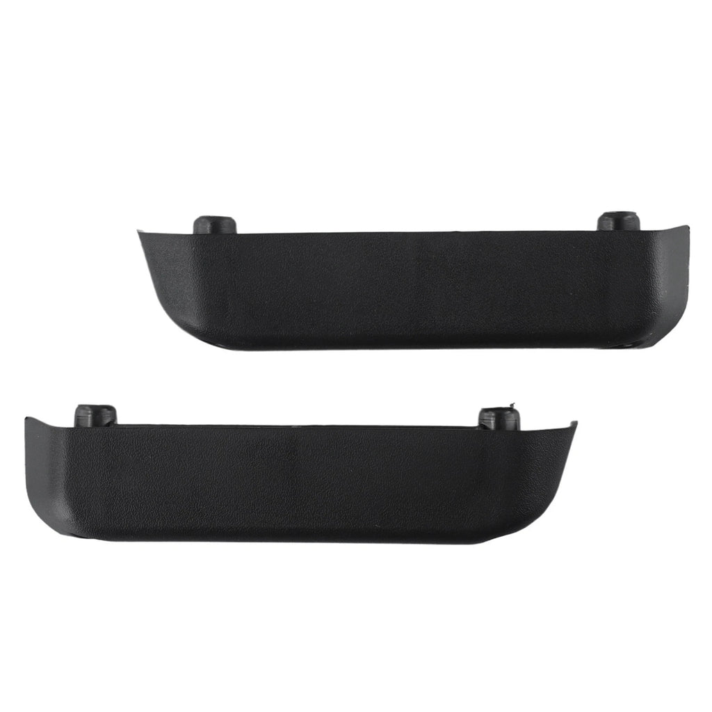 2X Armrest Storage Box for Car (Black ABS)