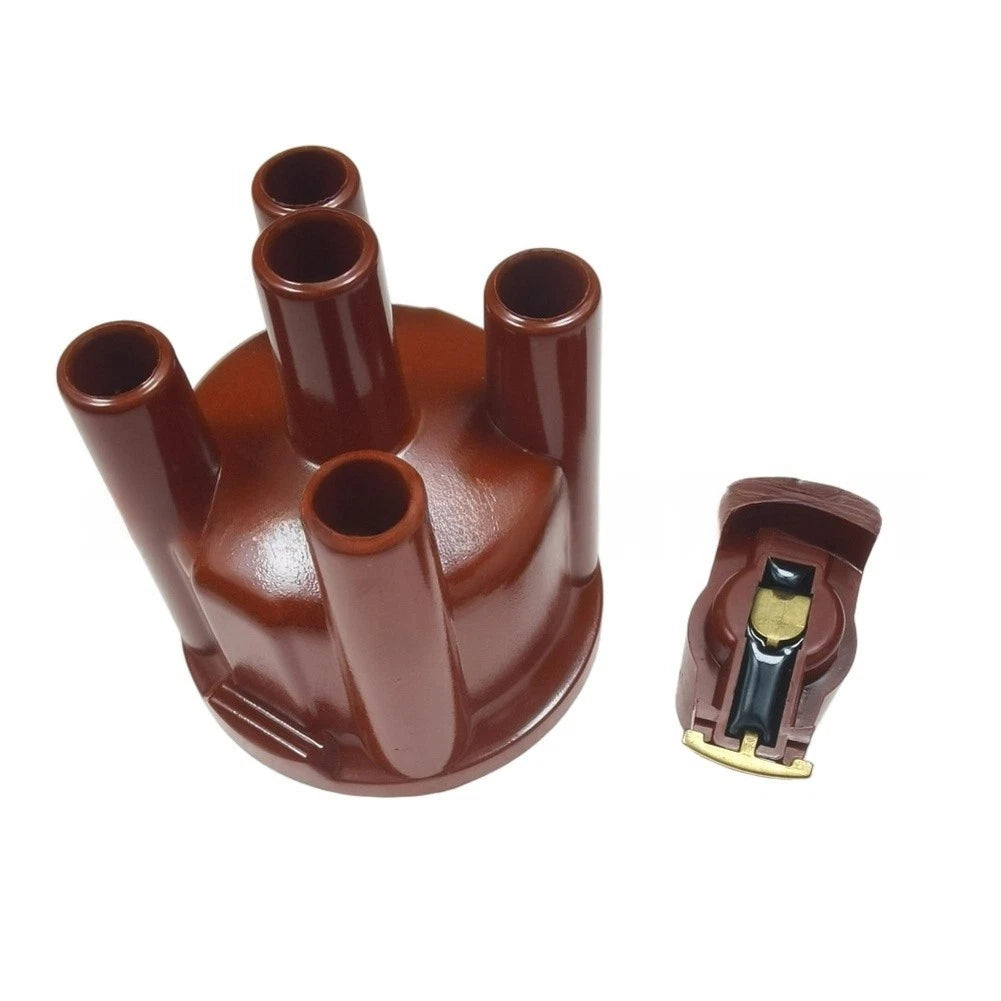 Distributor Cap and Rotor for 4-Cylinder Ignition (D604604)