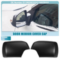 Rearview Mirror Cover Caps Pair Replacement for BMW X5 (2007–2018)
