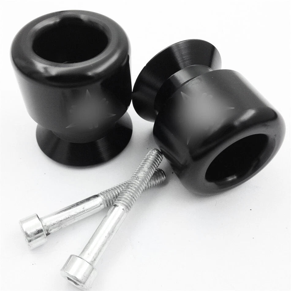 6mm Swingarm Spools Slider for Yamaha YZF R1 R6 R6S (2000–2023) Black