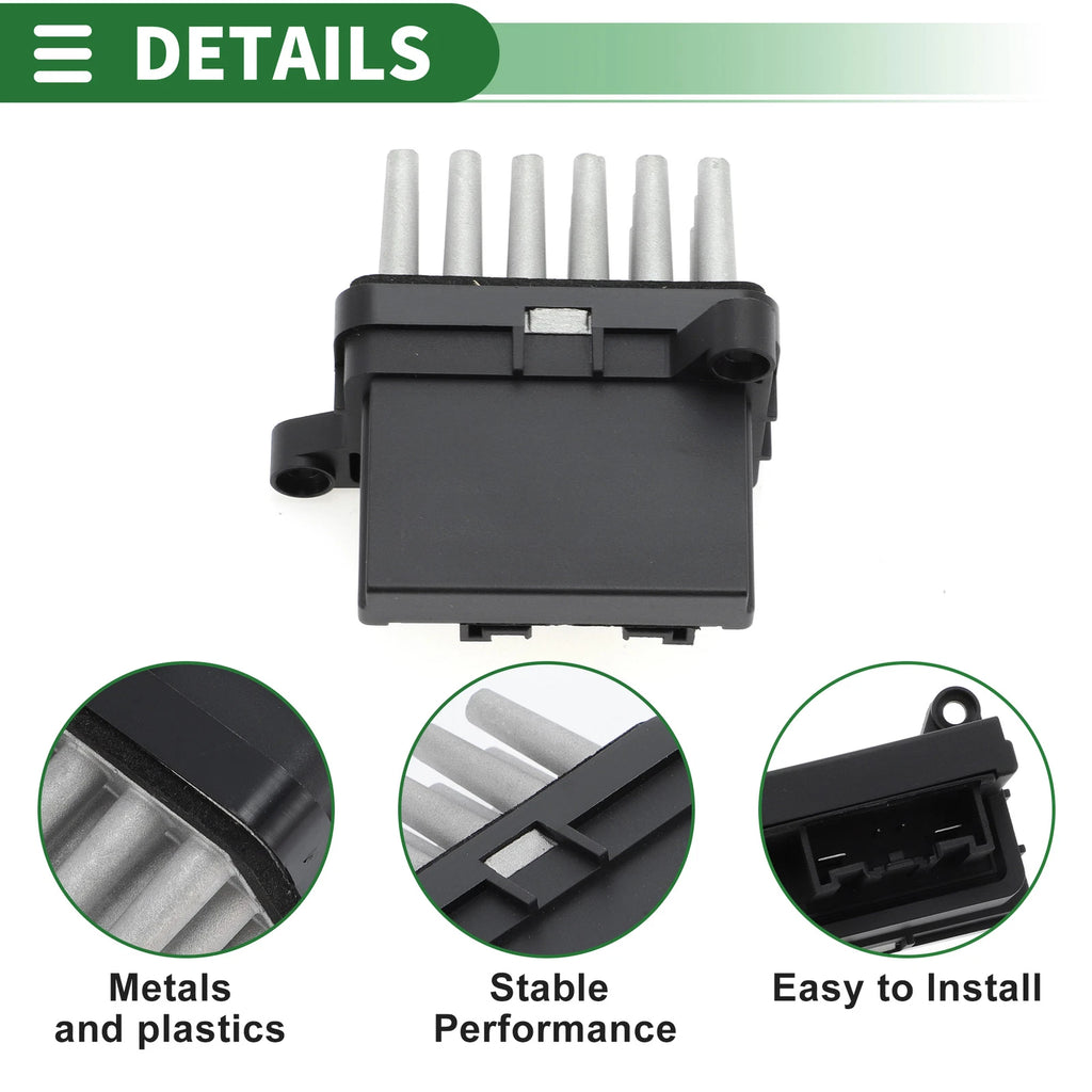 HVAC Blower Motor Resistor for Ford Focus II (2004–2012) NO.1433503