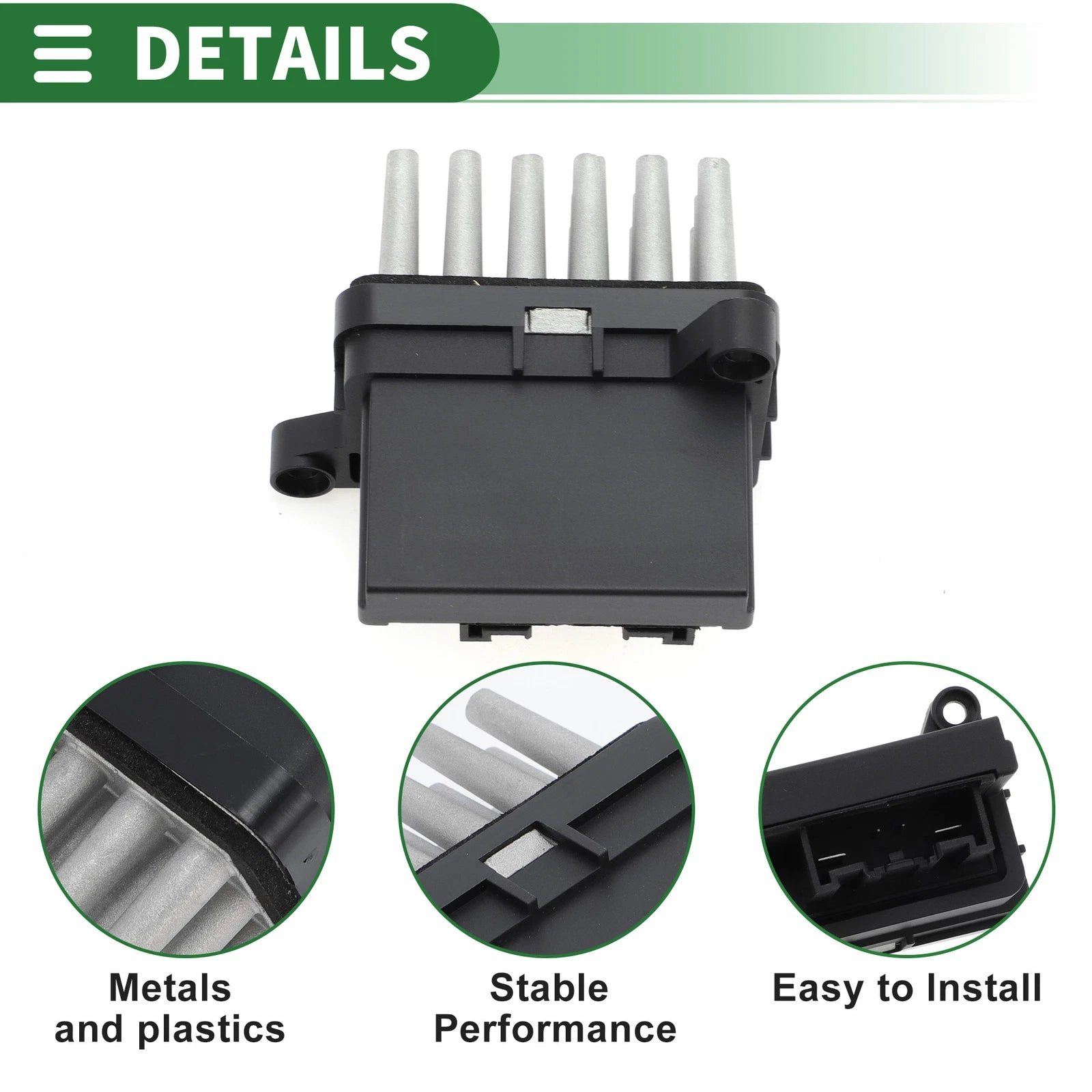 HVAC Blower Motor Resistor for Ford Focus II (2004–2012) NO.1433503