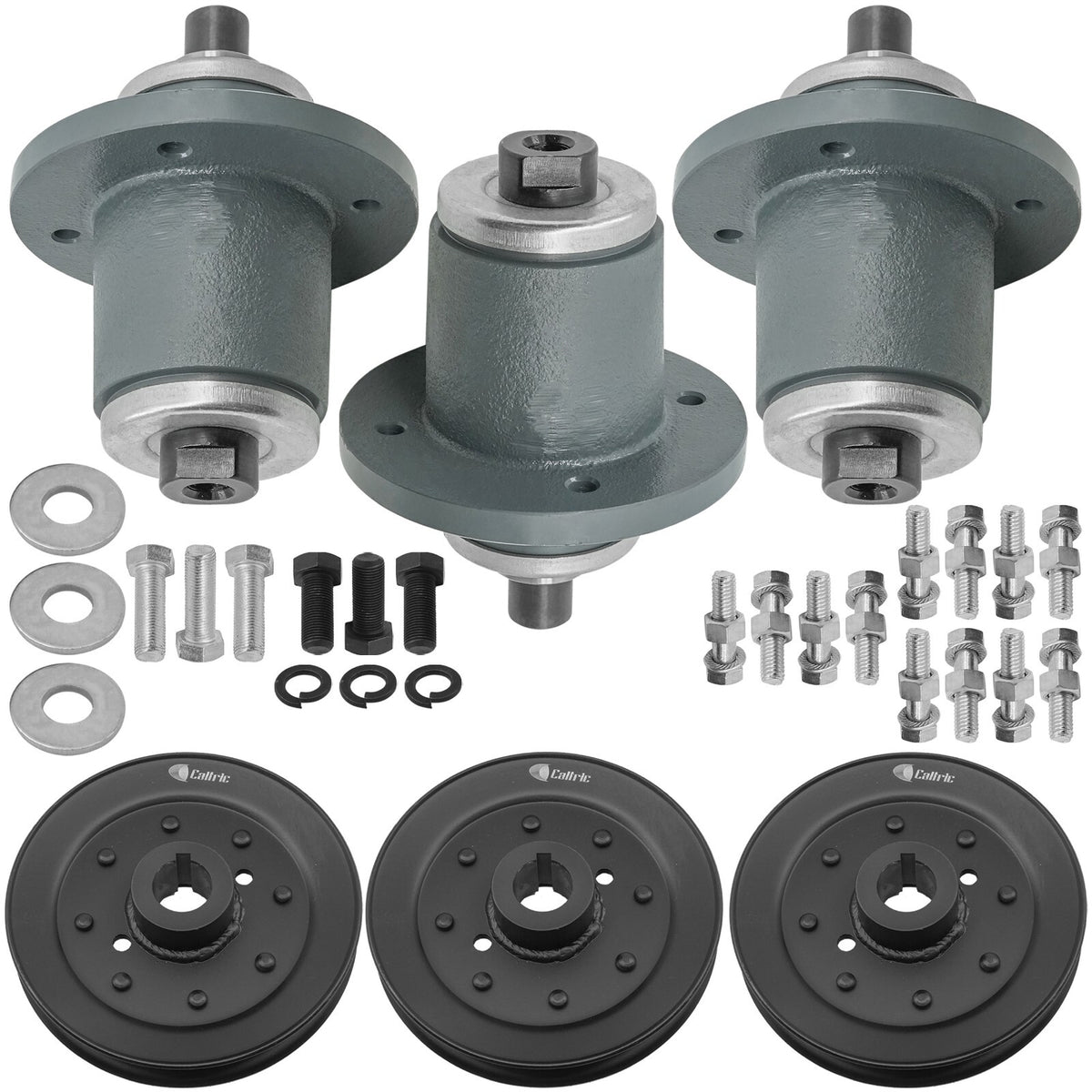 Deck Spindle and Pulley Assembly for Bad Boy Rebel 61 (2019–2024)