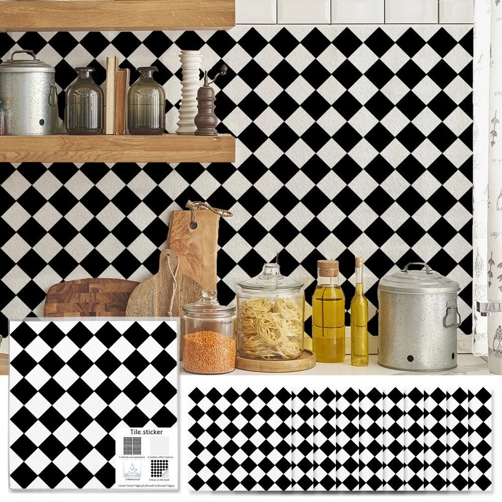 Waterproof Geometric Wall Decals for Home Decor