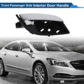 Front Driver Side Interior Door Handle for Buick Lacrosse (2009–2014) Black Chrome