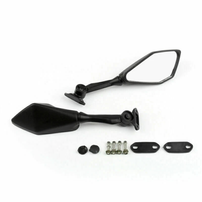 Set of 2 Rear View Mirrors for Kawasaki Ninja ZX6R 636 (2013–2015) & EX300 (2013–2017) T9