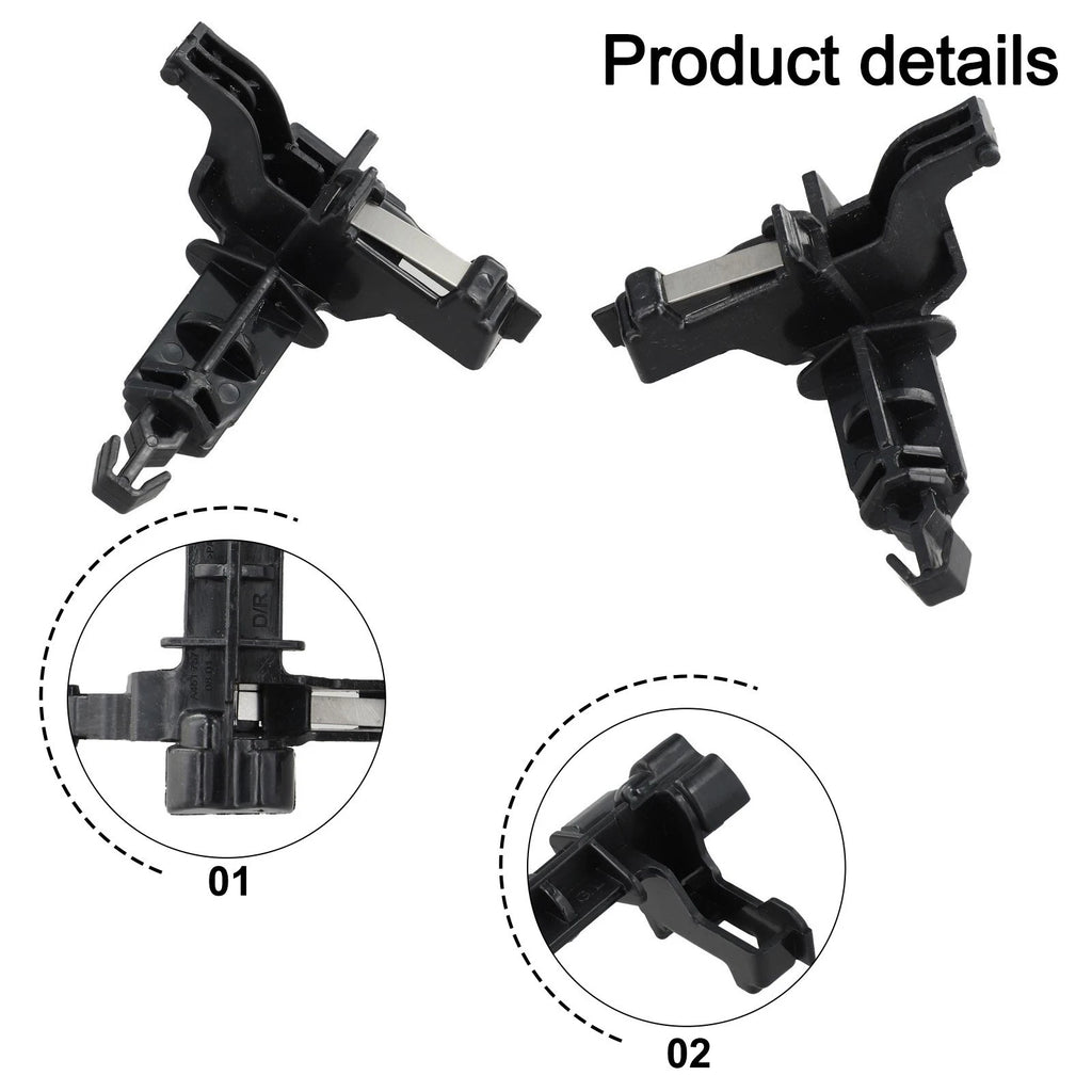 Bottom Latch Locking Mechanism Pair for Smart For Two 451 (2007–2014)