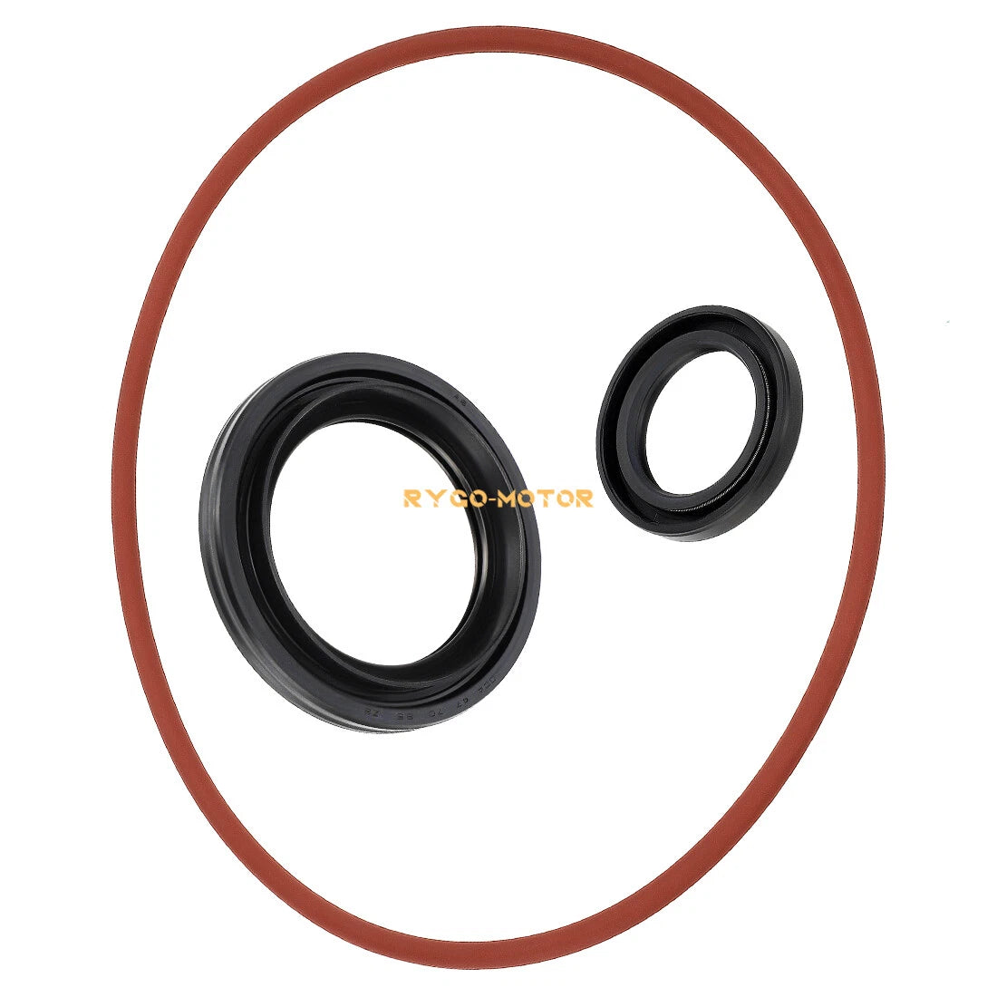 Rear Brake Drum Dust Seal O-Ring Kit for Yamaha Big Bear Bruin Grizzly Wolverine (1990–2023)