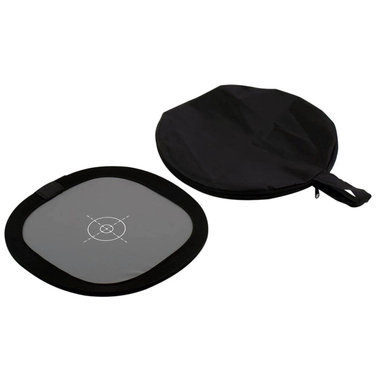 30cm Foldable Gray Card Reflector for Photography (Double Face)