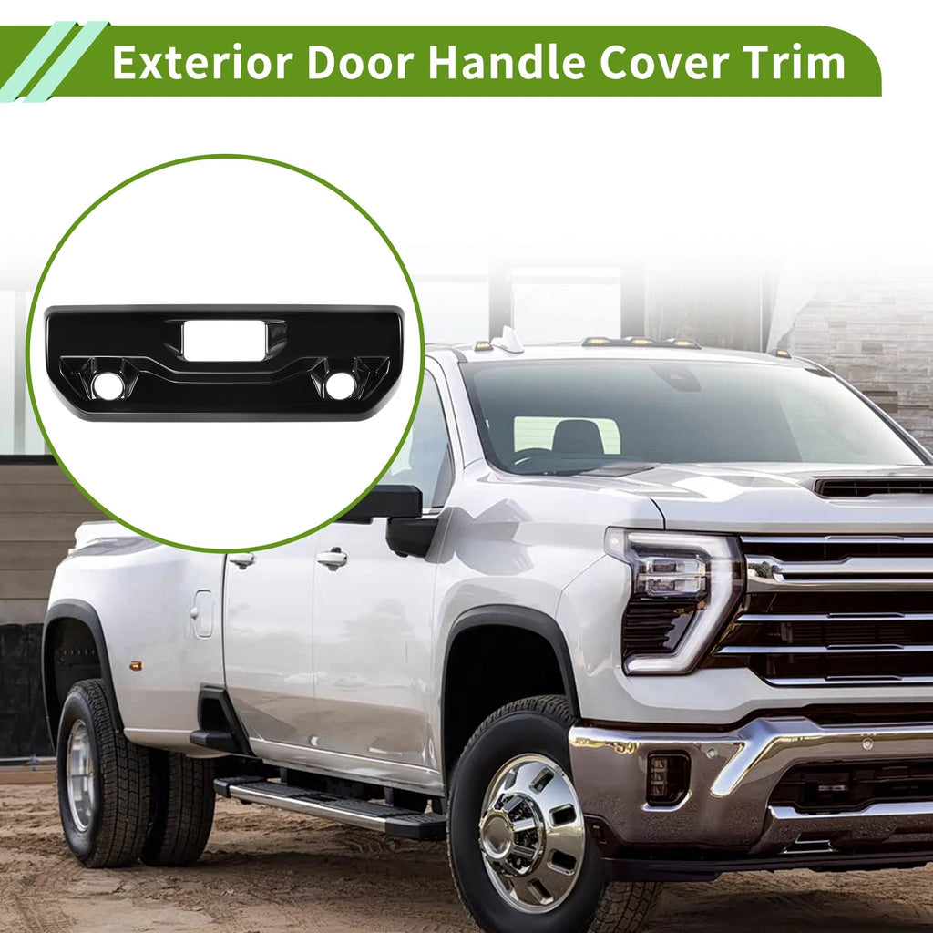 Exterior Door Handle Cover Trim for Chevrolet Silverado 1500 ABS 1Pc (2014–2018)