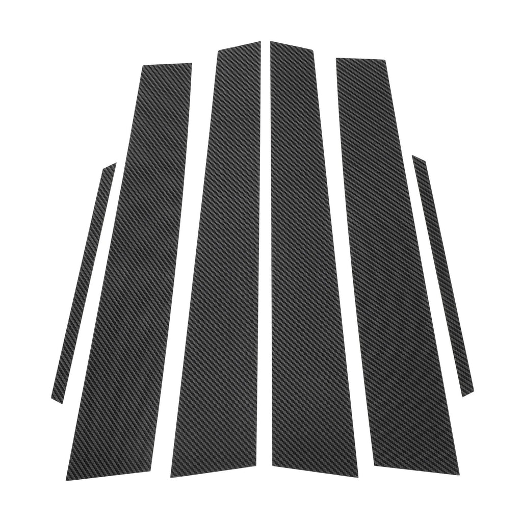 6 Pcs Door Pillar Window Trim Replacement for Lexus ES (2013–2018)