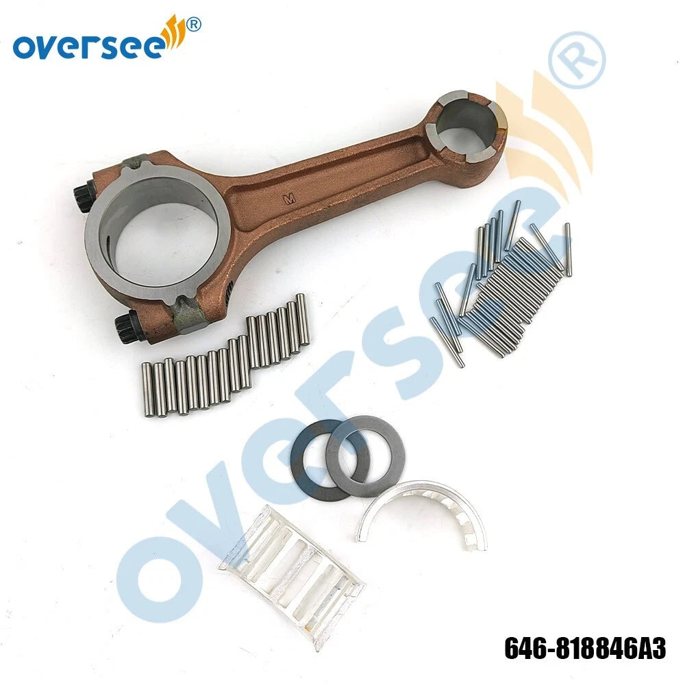 Connecting Rod Kit for Mercury Outboard 70-125HP (L3/L4) (646-818846A3, 646-818846T6)