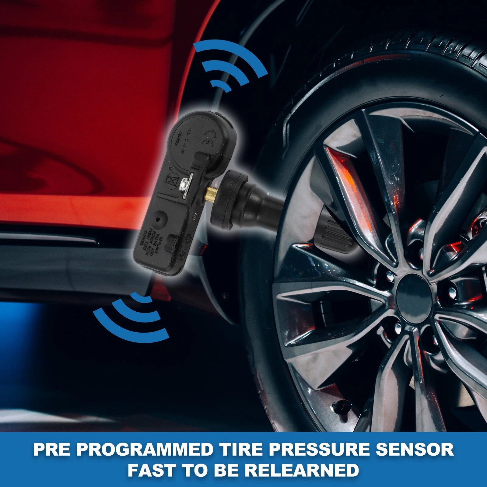 Tire Pressure Sensor Replacement for Dodge Challenger (2010–2021) 433MHz