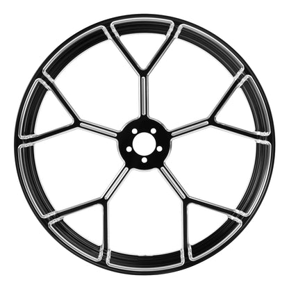 Set of 2 Wheel Rims & Hubs for Harley Touring (2009–2023)