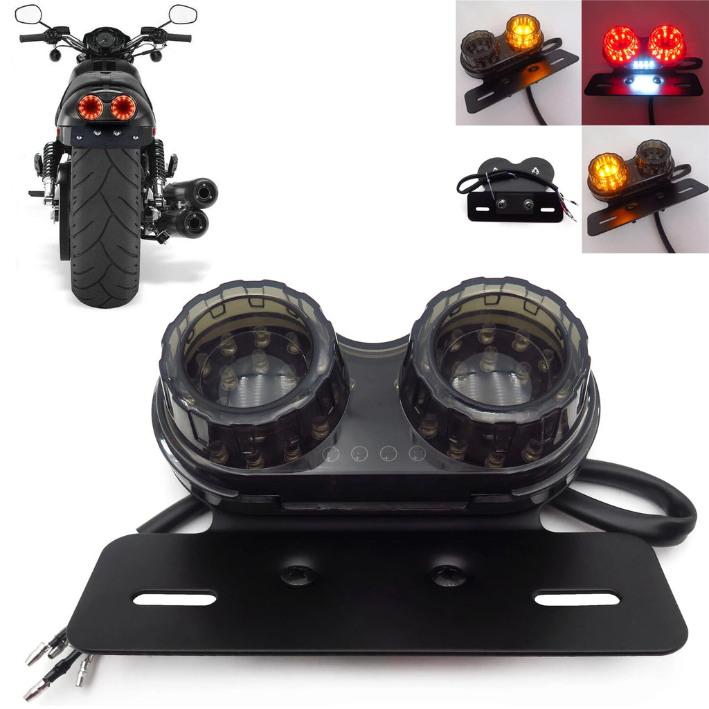 Integrated LED Tail Light for Motorcycle (40W, 40-LED)