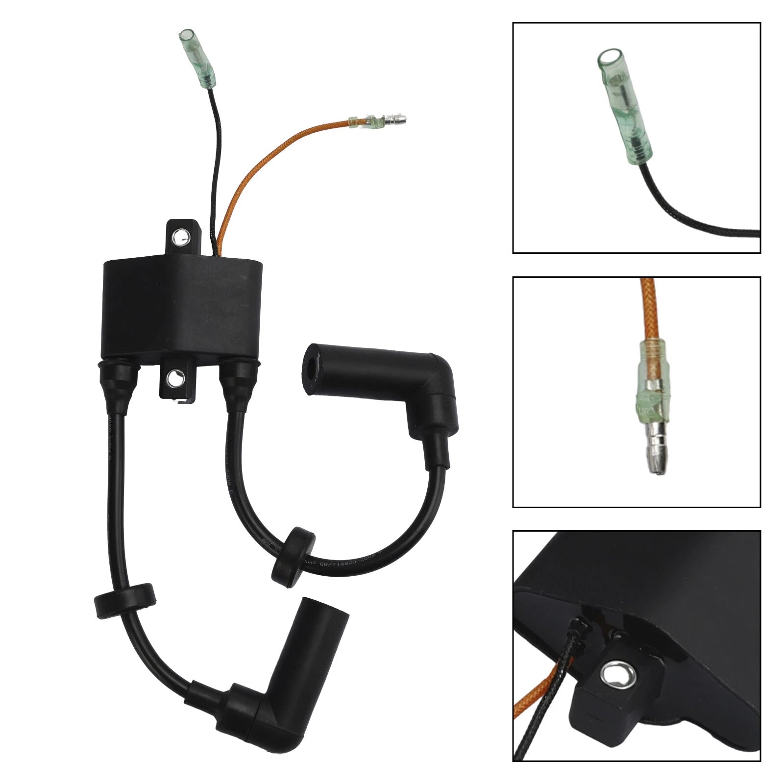 Ignition Coil for Yamaha 9.9hp F9.9 F13.5 F15 25HP 66M-85570