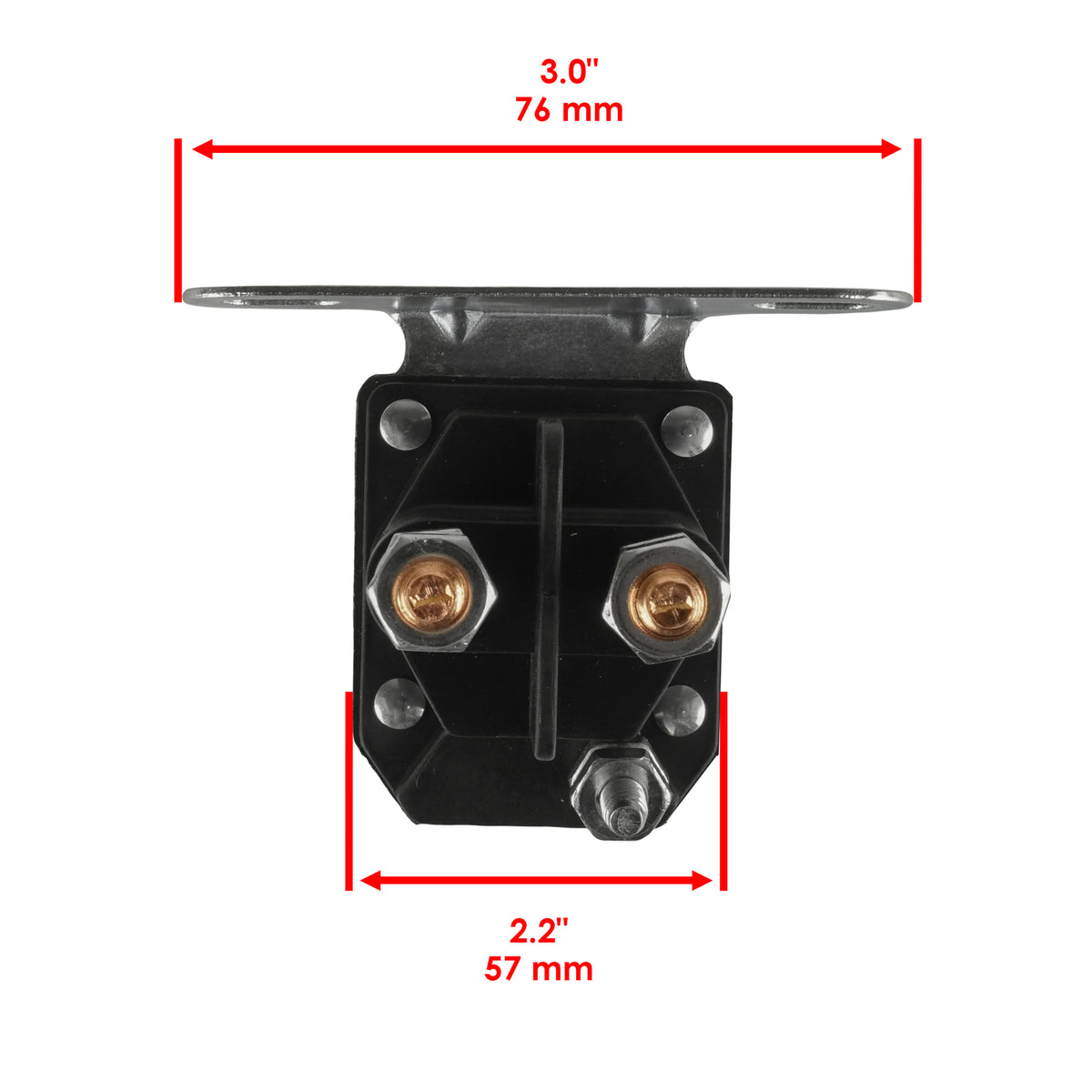 Starter Solenoid Relay Replacement for Polaris Snowmobile Euro Classic Touring 1996–1998