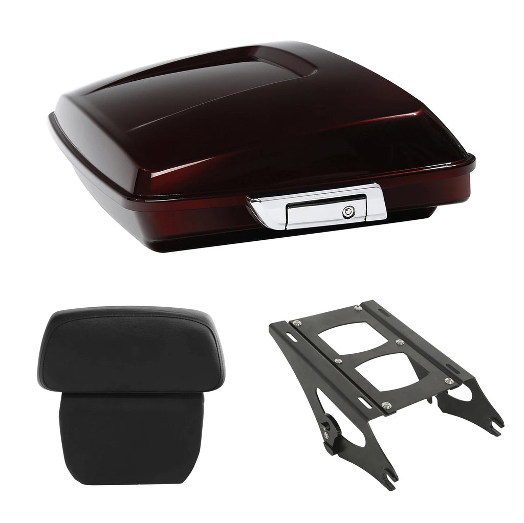 Razor Trunk Backrest Mount Rack for Harley Touring (2014–2026)