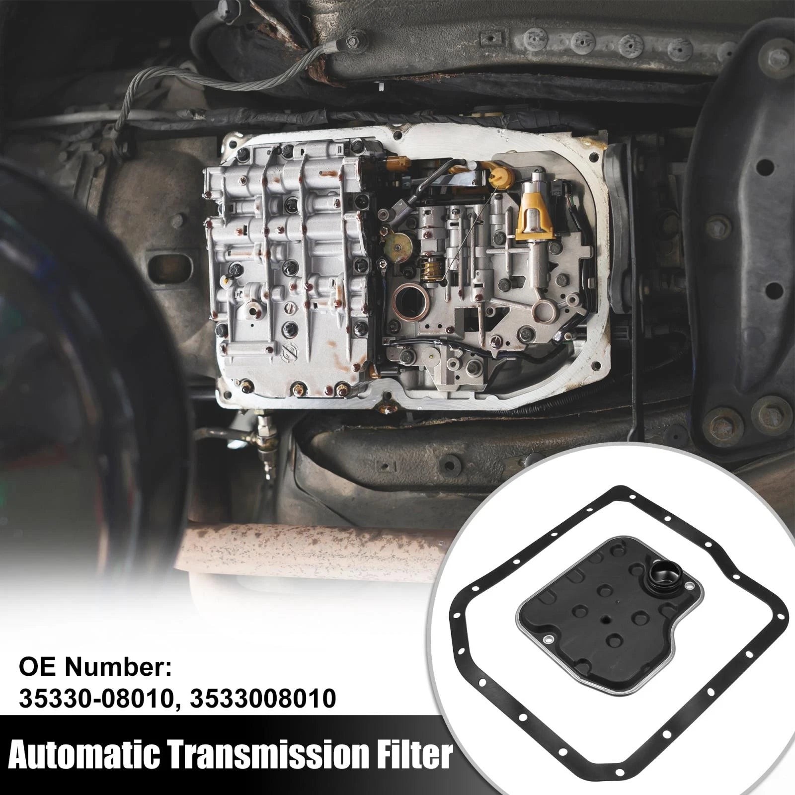 Automatic Transmission Filter Gasket Kit Replacement for Toyota Camry (2004–2009)