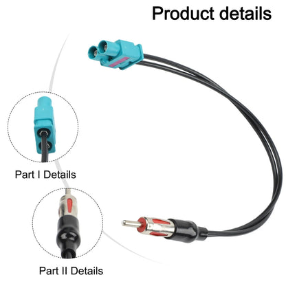 Antenna Adapter for BMW and Ford Radio Systems (30 cm)