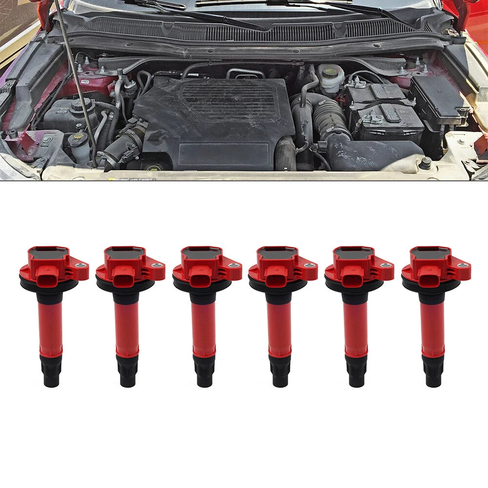 6X Ignition Coil UF553 for Ford Edge Explorer Mustang (2007–2019)
