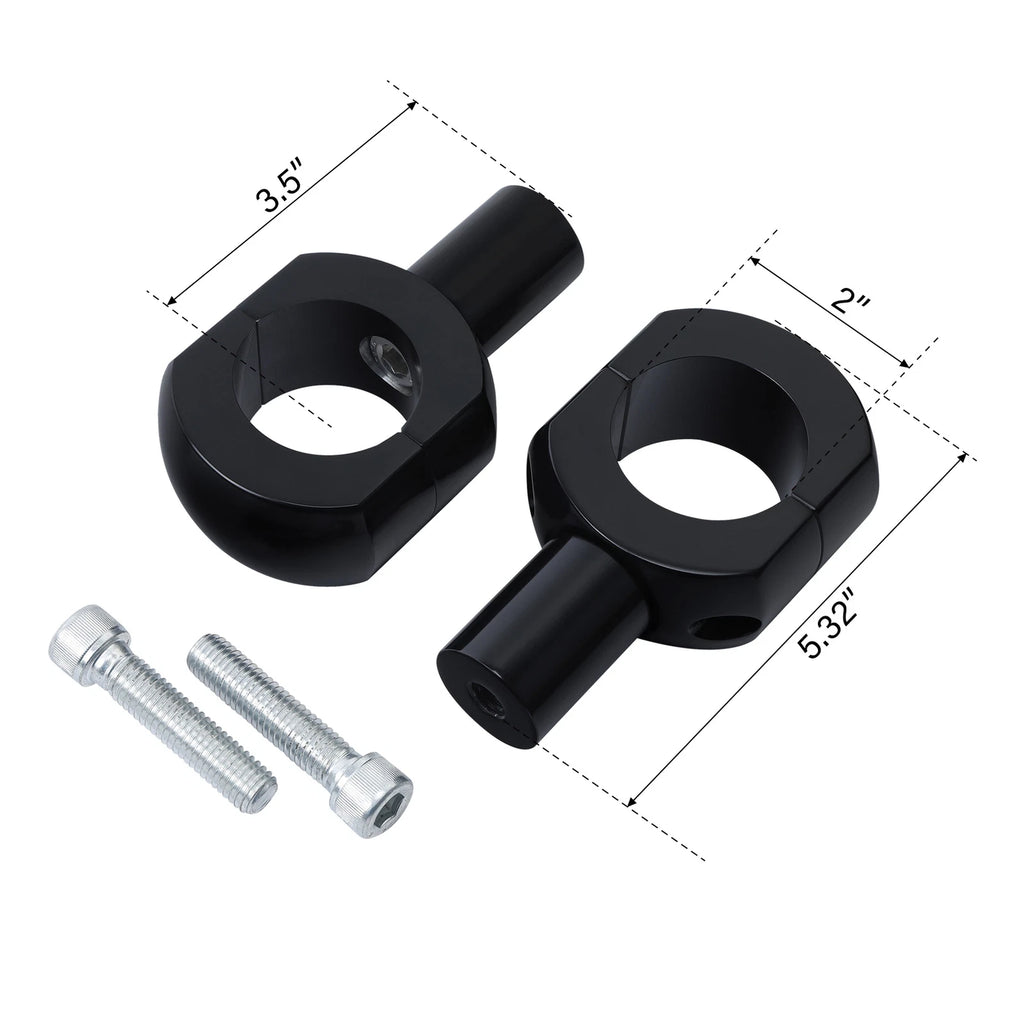 3.5" Handlebar Riser for Harley Electra Glide, Street Glide, Road Glide
