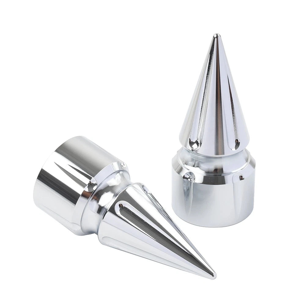 Front Axle Cap Nut Cover 3.6" for Harley Softail (2007–Present), Dyna (2008–Present), Street Glide (2008–Present)