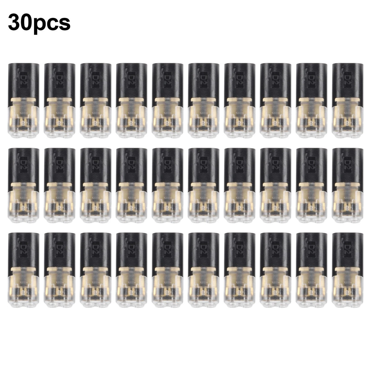 30 Connectors D Type Quickconnect Terminal Blocks for Automotive Wiring