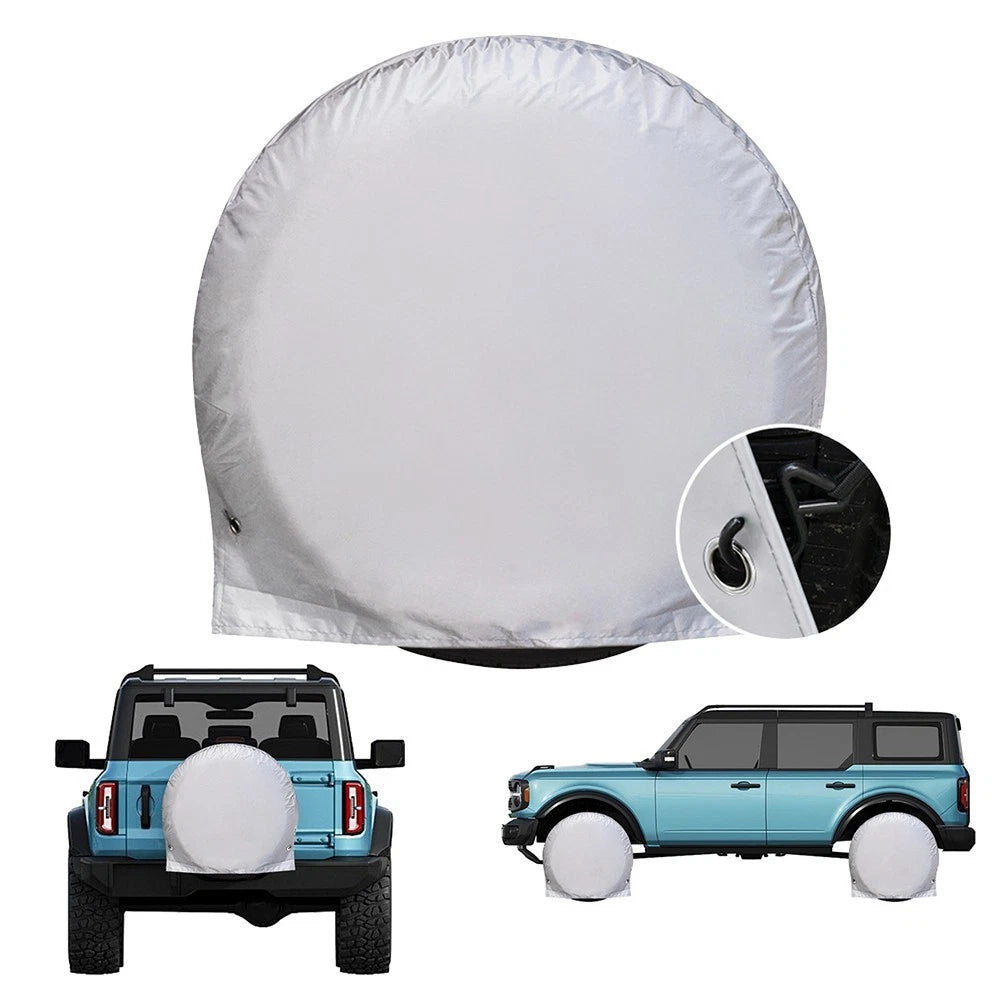 Water Resistant Spare Tire Cover for Full Diameter 27-29 Inch