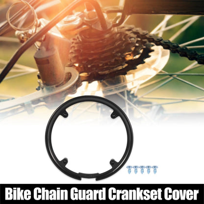 42T Crankset Chain Wheel Cover Protector for Bicycle Bike (10cm 4 Holes)