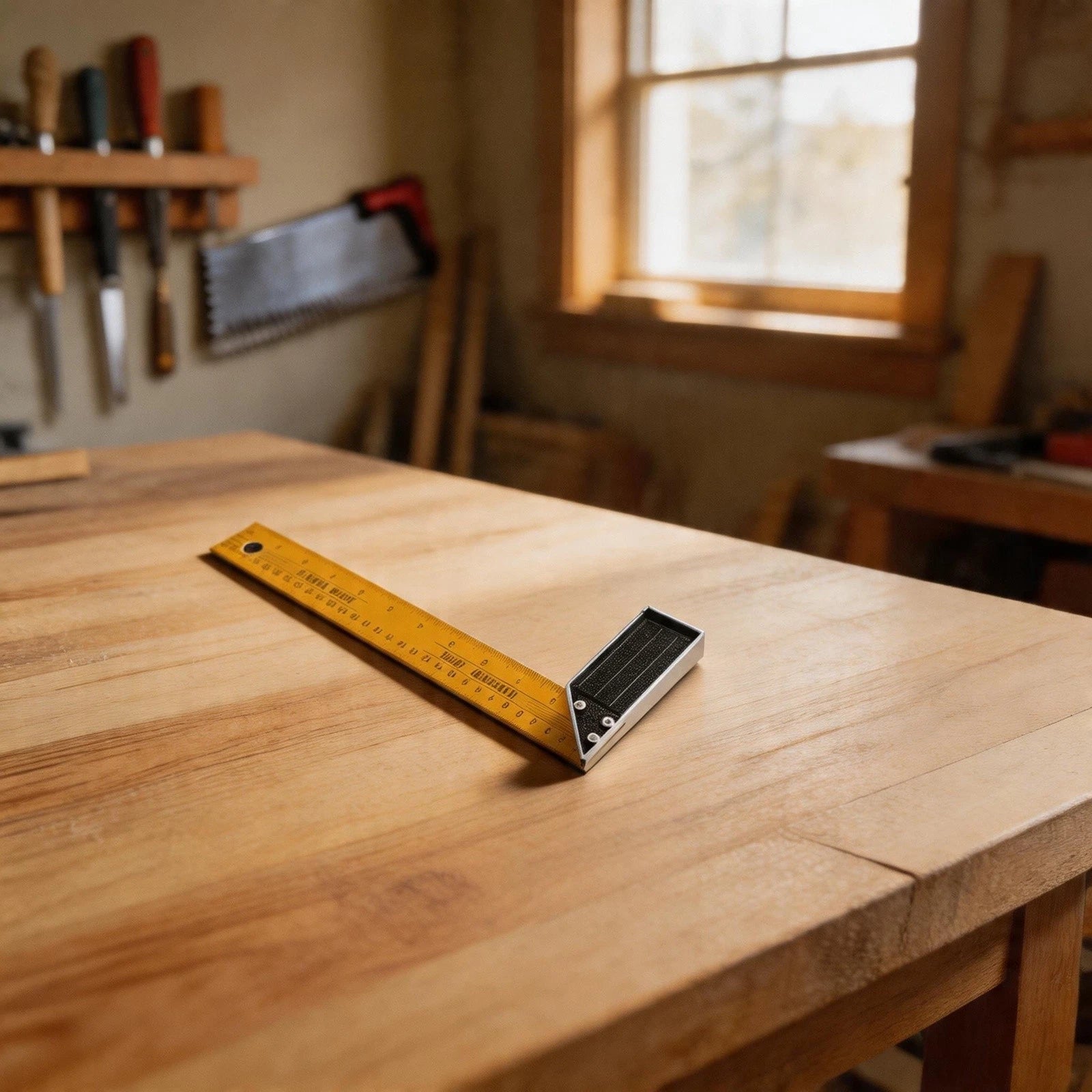 300mm L Square Angle Ruler for Carpentry and Crafts