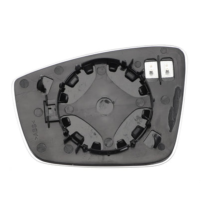 Heated Right Side White Mirror Glass for Skoda Mii, Volkswagen (2012–2020)