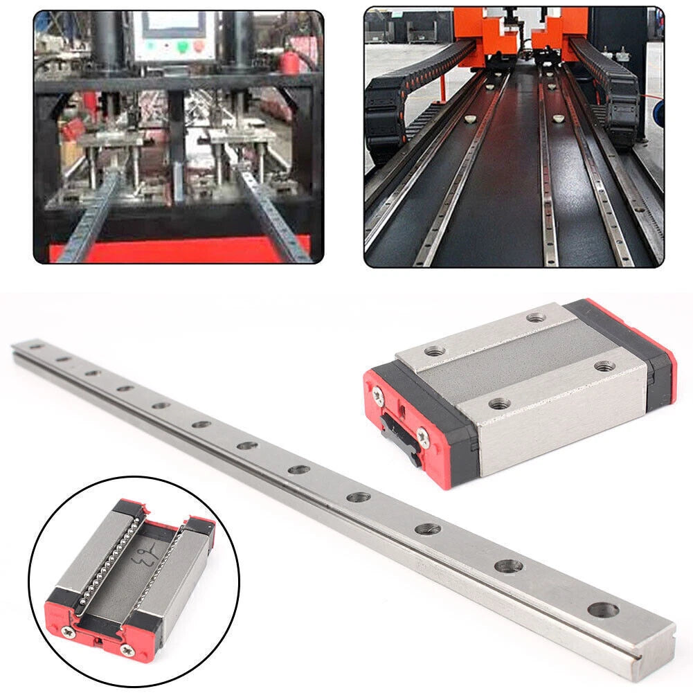 CNC Linear Sliding Guide Block 250-550mm for 3D Printer