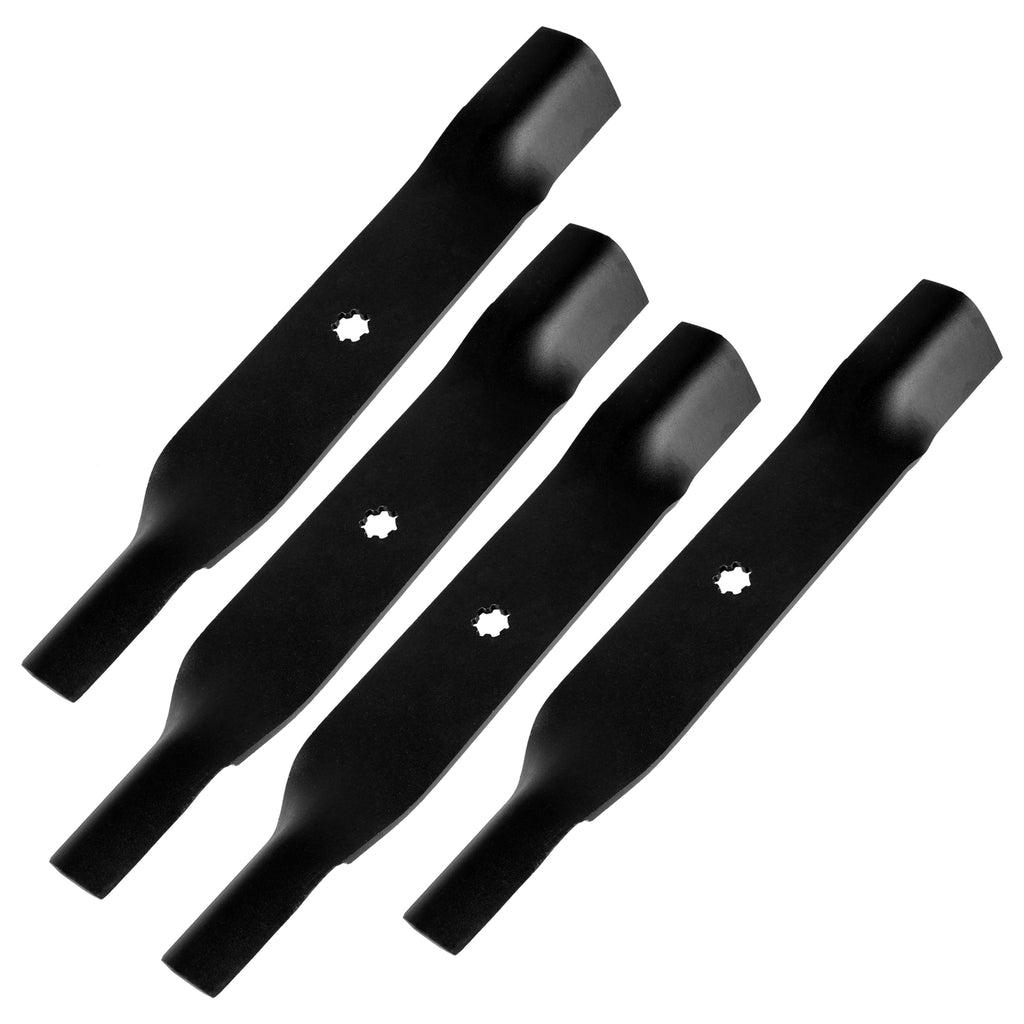 Caltric 7 Point Star High Lift Blade for John Deere 38 Inch Deck (19.5 in)