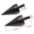 2PC Black Spike Bolts for Universal Motorcycle Windscreen Fairings
